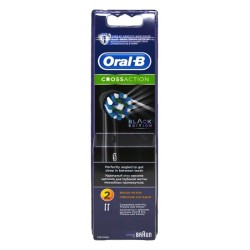 Oral-B Cross Action Black Edition Siyah 2'li Diş Fırçası Yedek Başlık
