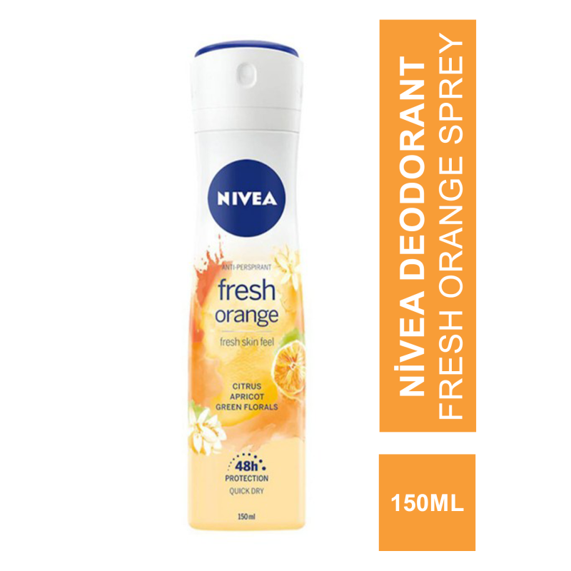 Nivea Deodorant Fresh Orange Sprey 150 Ml