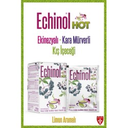 Echinol Hot Ekinezya - Kara Mürver - Limon Aromalı 10 Saşe