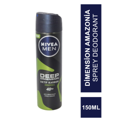 Nivea Deo Men Deep Dimension Amazonia Sprey Deodorant 150 ml Erkek