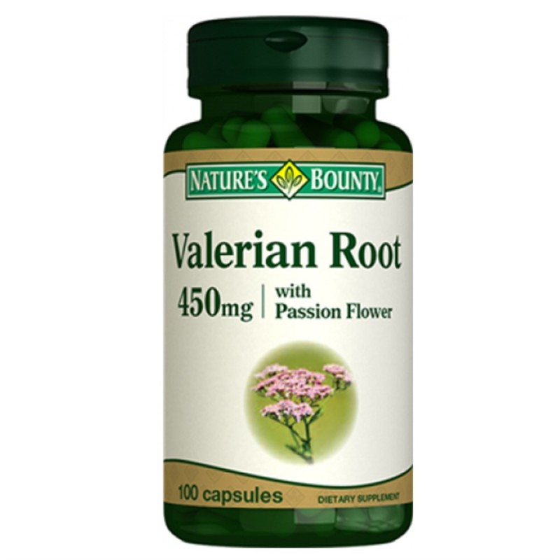Nature's Bounty Valerian Root 450mg 100 Kapsül Nature's Bounty Valerian Root 450mg 100 Kapsül