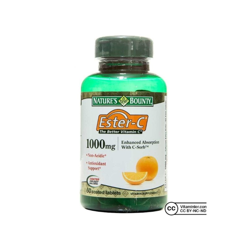 Nature's Bounty Ester-c 1000 Mg 60 Tabet