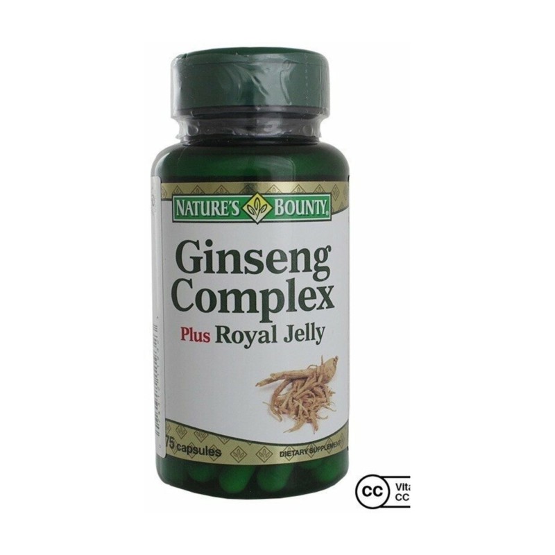 Nature's Bounty Ginseng Complex Plus Royal Jelly 75 Kapsül Nature's Bounty Ginseng Complex Plus Royal Jelly 75 Kapsül
