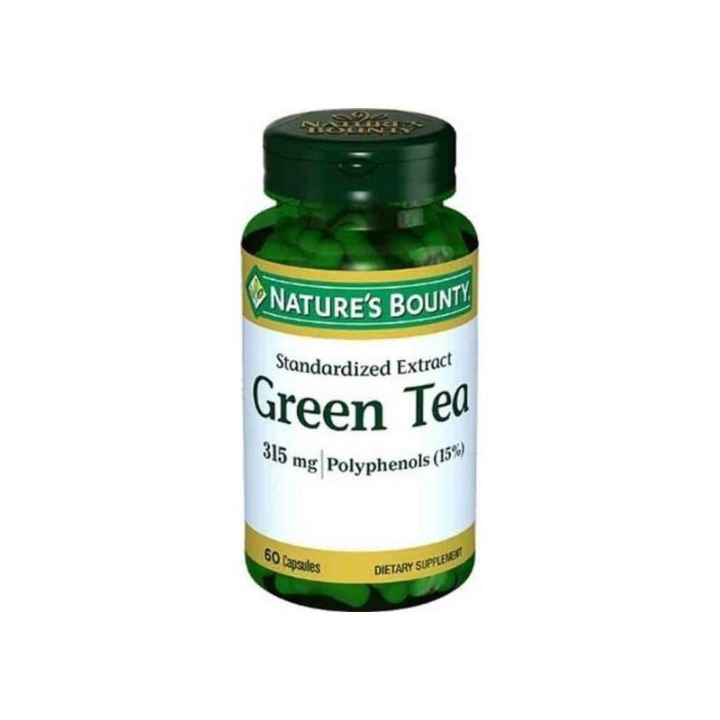 Nature's Bounty Green Tea 315mg 60 Kapsül