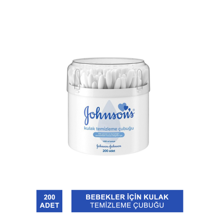 Johnsons Baby Kulak Temizleme Çubuğu 200 Adet