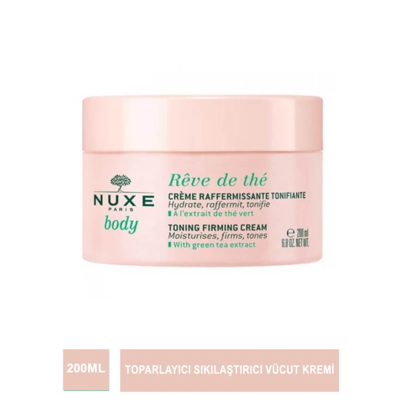 Nuxe Reve De The Body Toning Firming Toparlayıcı Sıkılaştırıcı Vücut Kremi 200 ml Nuxe Reve De The Body Toning Firming Toparlayıcı Sıkılaştırıcı Vücut Kremi 200 ml