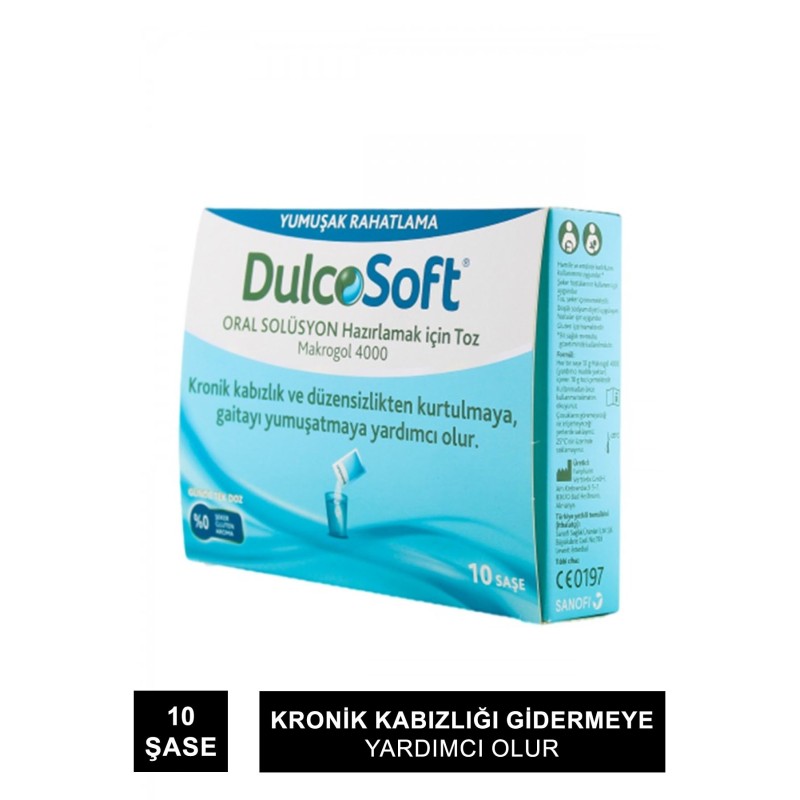 Dulcosoft Oral Solüsyon Toz 10 Şase Dulcosoft Oral Solüsyon Toz 10 Şase