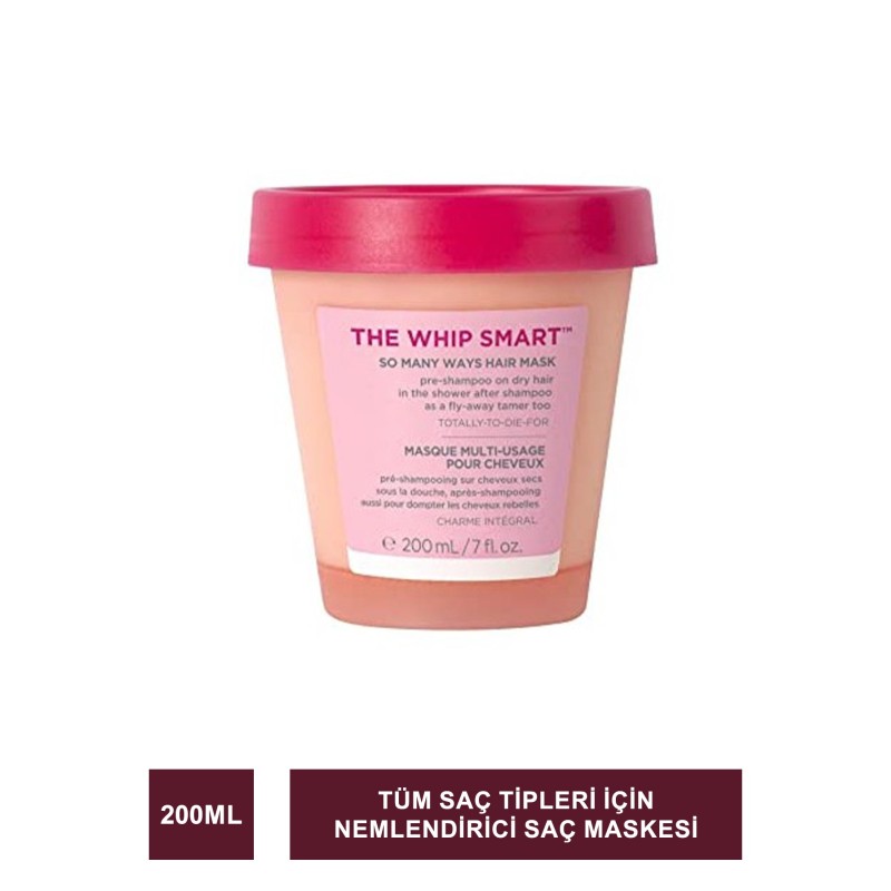 Cake The Wip Smart Çok Amaçlı Nemlendirici Saç Maskesi 200 ml