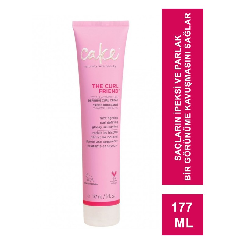 Cake The Curl Friend Bukle Belirginleştici Krem 177 ml Cake The Curl Friend Bukle Belirginleştici Krem 177 ml