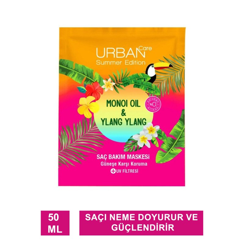 Urban Care Monoi Oil & Ylang Ylang Saç Bakım Maskesi 50 ml