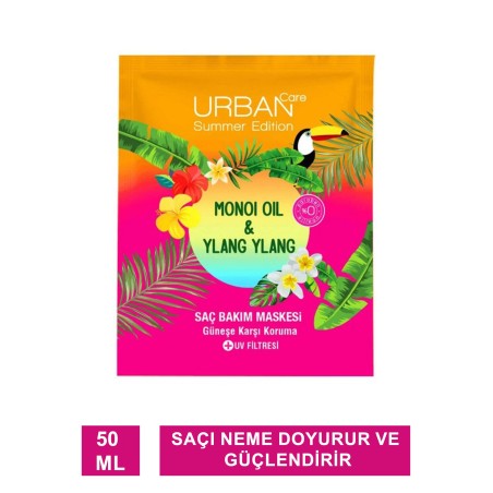 Urban Care Monoi Oil & Ylang Ylang Saç Bakım Maskesi 50 ml