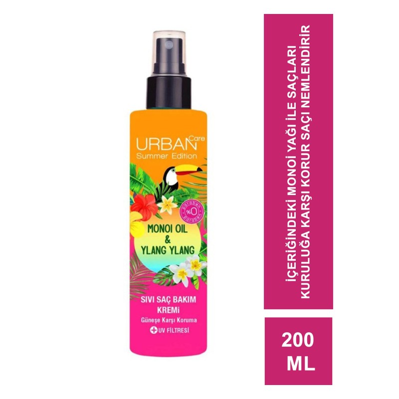 Urban Care Monoi Oil & Ylang Ylang Sıvı Saç Bakım Kremi 200 ml