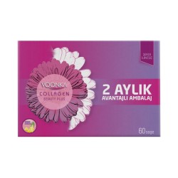 Voonka Collagen Beauty Plus Ananas Aromalı ( 2 Aylık Avantajlı Ambalaj ) 60 Şase