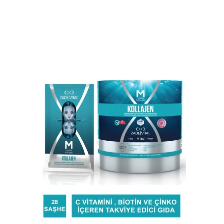Zade Vital Marine Collagen + Hyaluronic Acid 28 Saşe