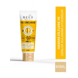 Beeo Up Apicare Yüz Güneş Kremi Spf 50+ 40 ml