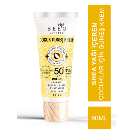 Beeo Up Apicare Çocuk Güneş Kremi Spf 50+ 80 ml