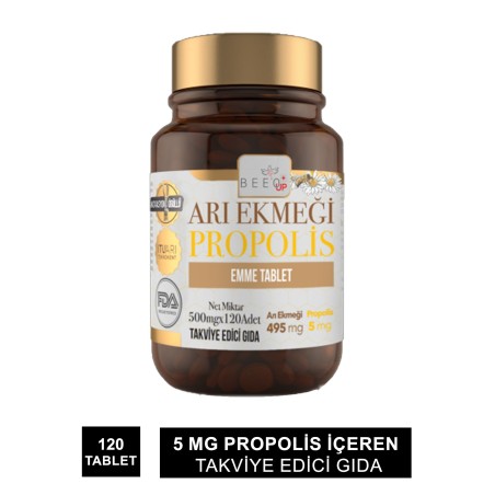 Beeo Up Arı Ekmeği Propolis Emme Tablet 120 Adet