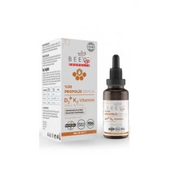 Beeo Up D3+K2 Vitamini %30 Propolis Damla 20 ml
