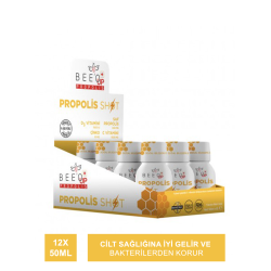 Beeo Up Propolis Çinko+D3+C Vitamini Shot 12 x 50 ml