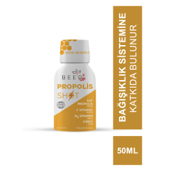 Beeo Up Propolis Çinko+D3+C Vitamini Shot 50 ml (S.K.T 08-2024)