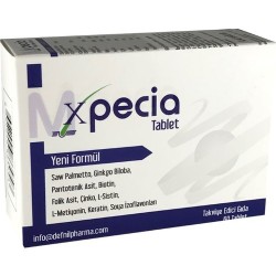 Xpecia Erkek Takviye Edici Gıda 60 Tablet