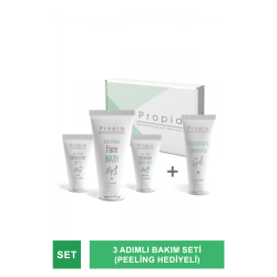 Propia 3 Adımlı Bakım Seti Peeling Hediye
