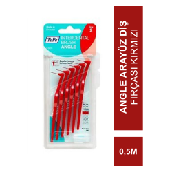TEPE  İnterdental Brush Angle Arayüz Fırçası Kırmızı 0.5 mm 6 lı