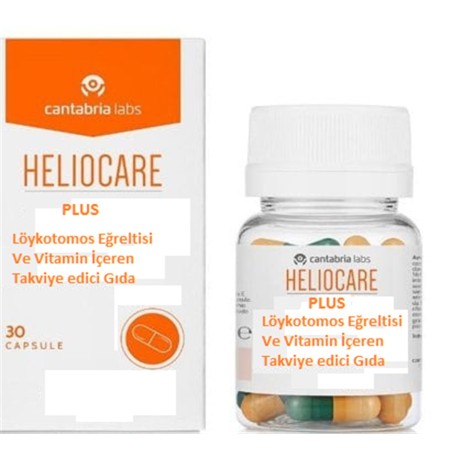 Heliocare Heliocaps Plus 30 Kapsül