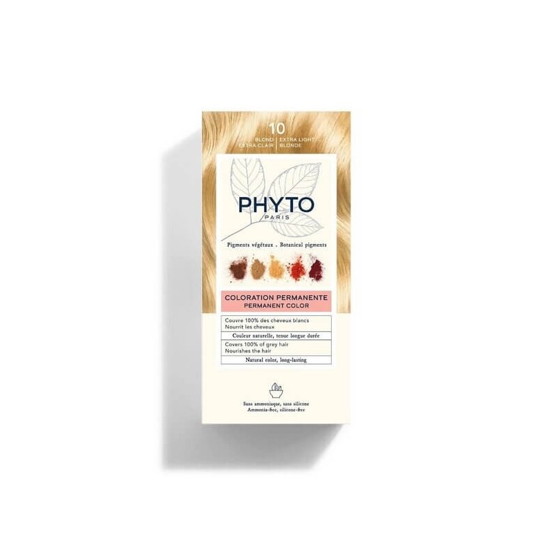 Phyto Color Bitkisel Saç Boyası 10 - Çok Açık Sarı