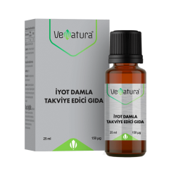 Venatura İyot Damla Takviye Edici Gıda 25 ml