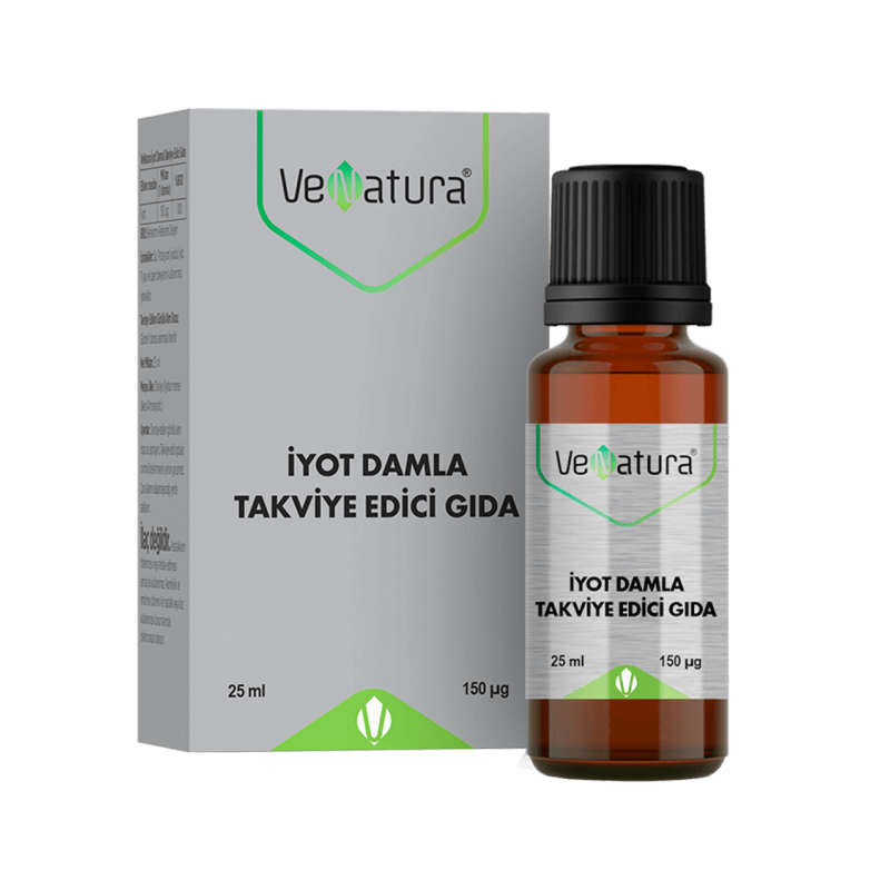 Venatura İyot Damla Takviye Edici Gıda 25 ml