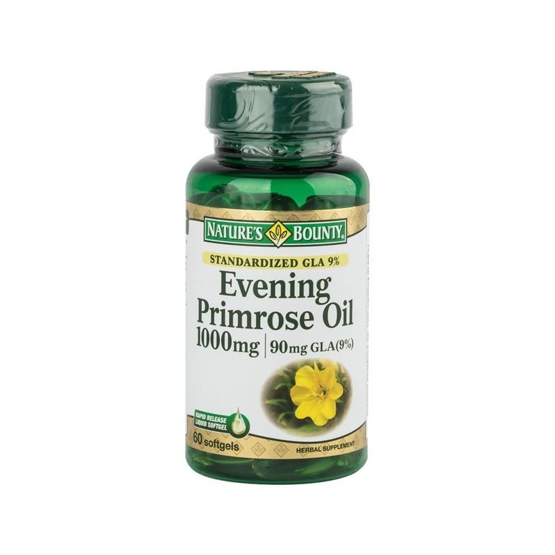 Nature's Bounty Evening Primrose Oil 1000mg 60 Softjel Nature's Bounty Evening Primrose Oil 1000mg 60 Softjel