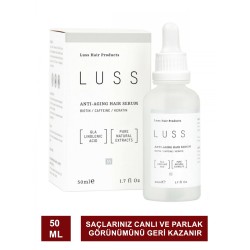 LUSS - Erkek Anti Aging Hair Serum - Saç Yoğunlaştırıcı, Dökülme Karşıtı