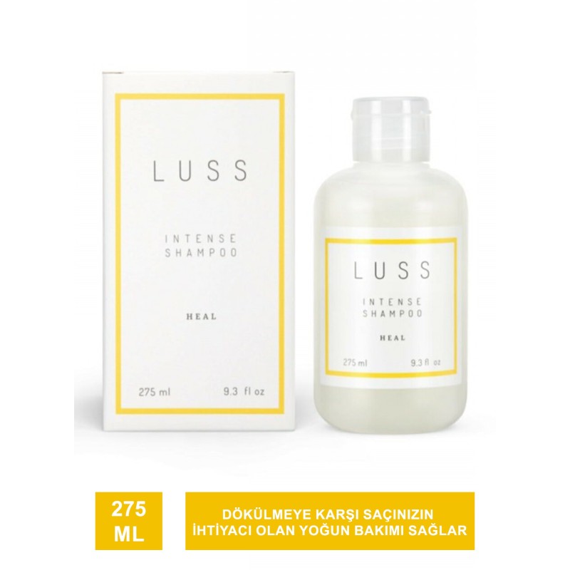 LUSS Intense Shampoo - Heal - Dökülme Önleyici LUSS Intense Shampoo - Heal - Dökülme Önleyici