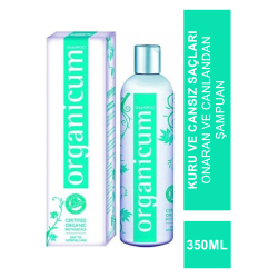 Organicum Kuru ve Normal Saçlar İçin Organik Hidrosollü Şampuan 350ml