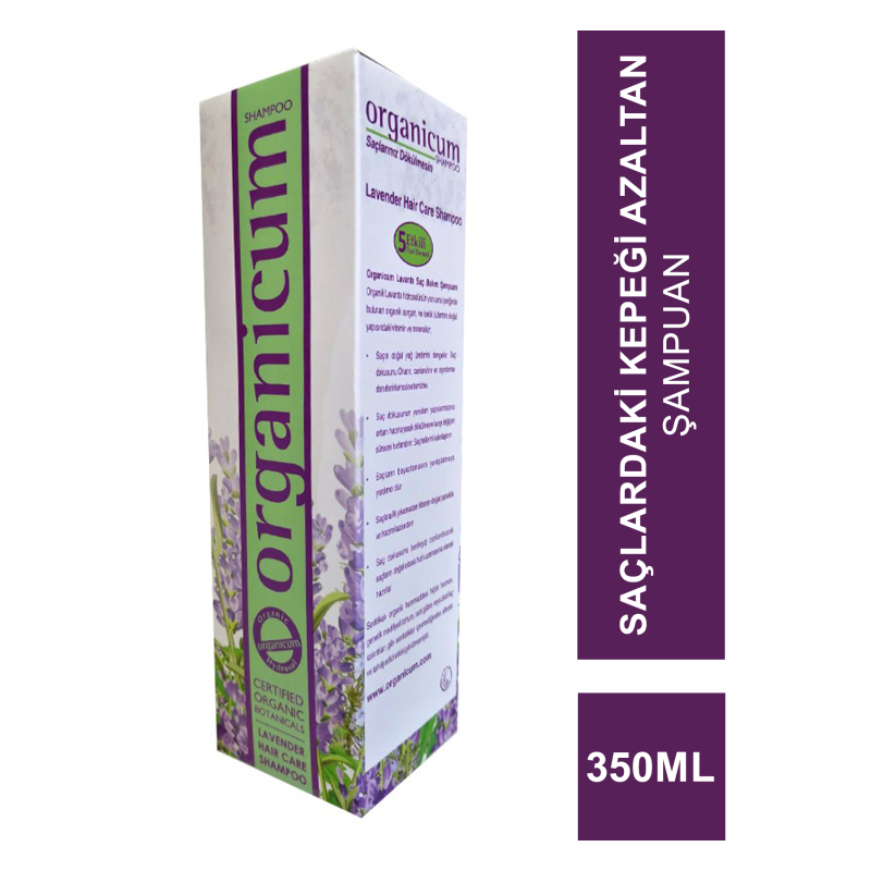 Organicum Lavanta Saç Bakım Şampuanı 350ml Organicum Lavanta Saç Bakım Şampuanı 350ml