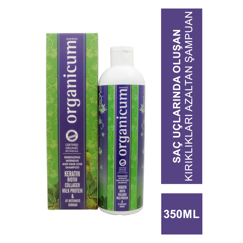 Organicum Intensive Anti Hair Loos Şampuan 350ml