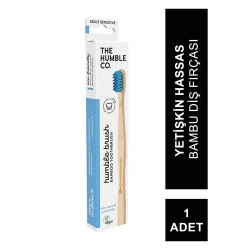 Humble Brush Ekolojik Bambu Hassas Diş Fırçası Yetişkin, Mavi