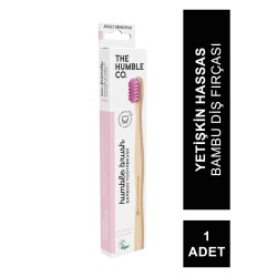 Humble Brush Ekolojik Bambu Hassas Diş Fırçası Yetişkin, Lila