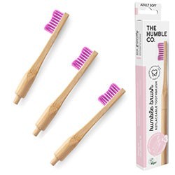 The Humble Co Değiştirilebilir Başlıklı Diş Fırçası - Pembe