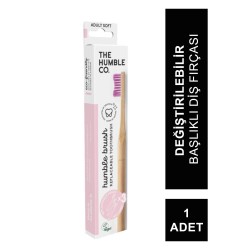 The Humble Co Değiştirilebilir Başlıklı Diş Fırçası - Pembe