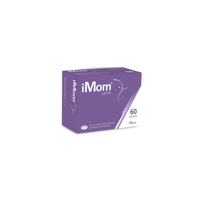 iMom Latte Omega 3 Takviye Edici Gıda 60 Kapsül