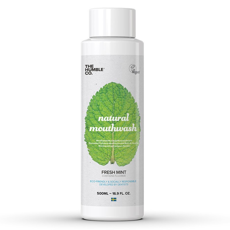 Humble Mouthwash Ağız Bakım Suyu Ferah Nane Aromalı 500 ml