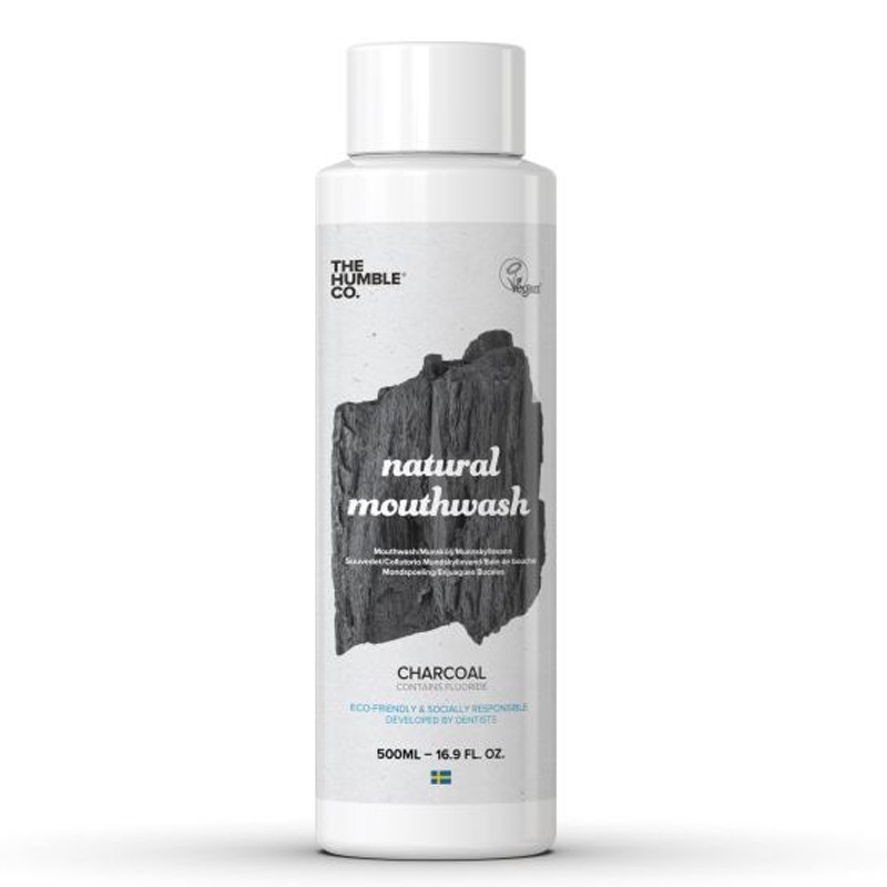 Humble Mouthwash Ağız Bakım Suyu Kömür Aromalı 500 ml