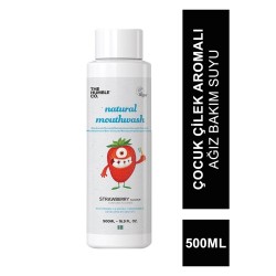 Humble Mouthwash Ağız Bakım Suyu Çilek Aromalı ( Çocuk ) 500 ml