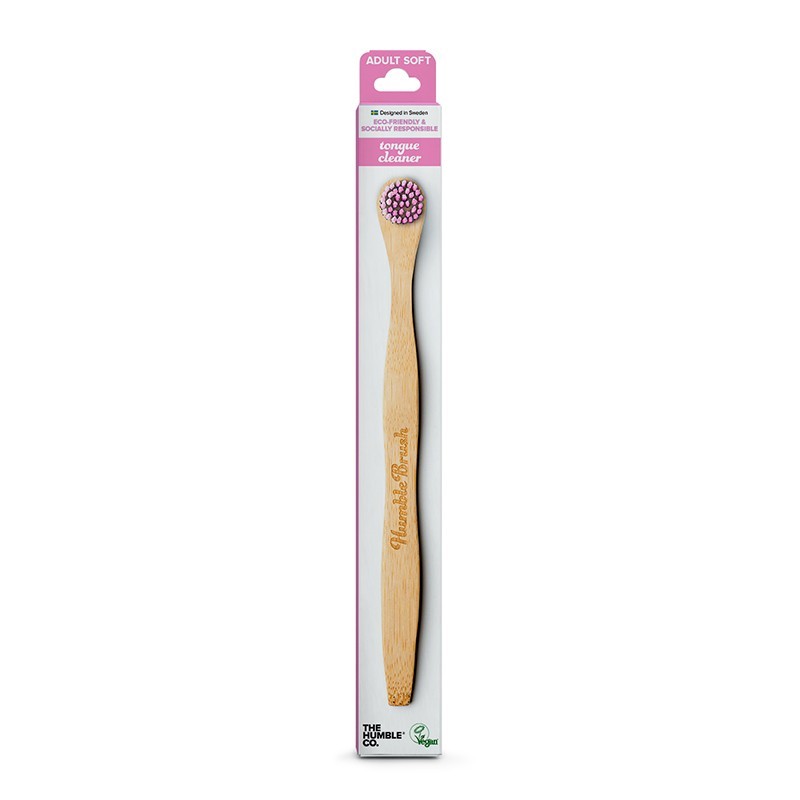 Humble Brush Pembe Bambu Dil Temizleyici
