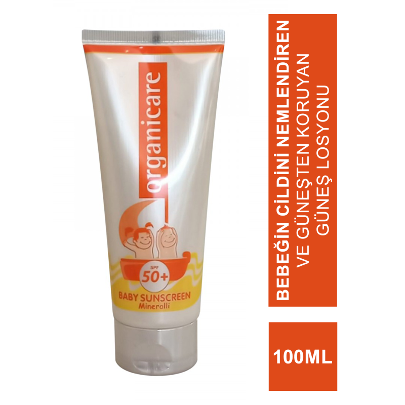 Organicare Spf 50+ Baby Güneş Losyonu 100 ml Organicare Spf 50+ Baby Güneş Losyonu 100 ml