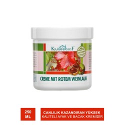 Krauterhof Kırmızı Asma Yaprağı & At Kestanesi Kremi 250ml