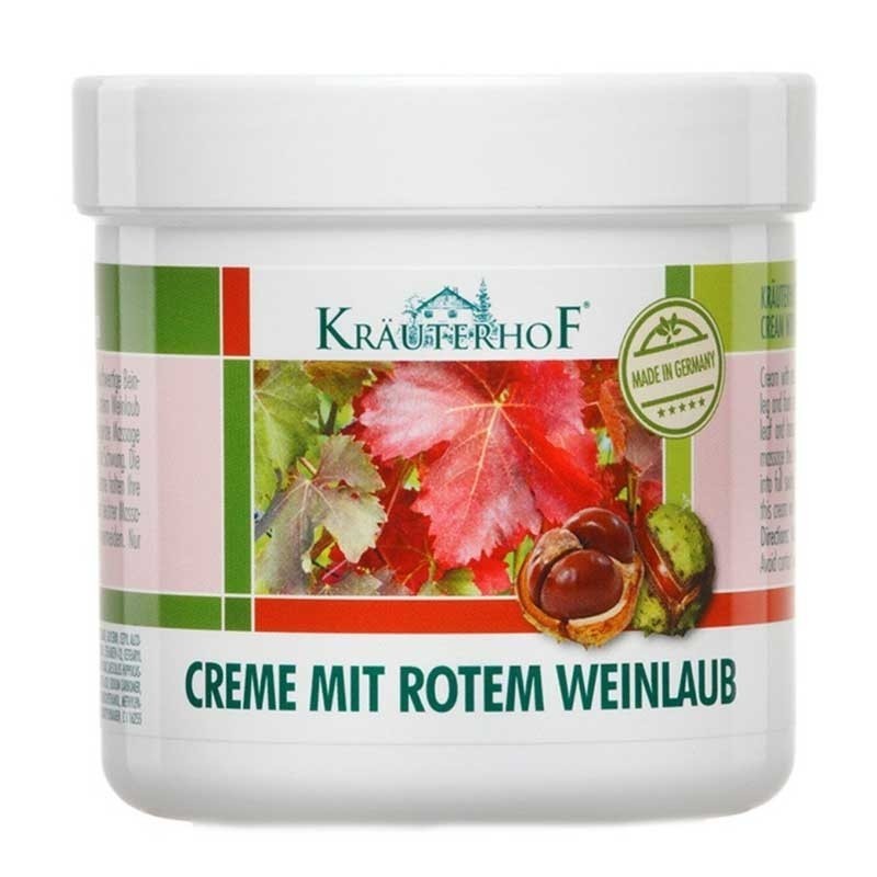 Krauterhof Kırmızı Asma Yaprağı & At Kestanesi Kremi 100ml