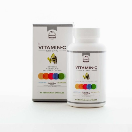 NatVitDay Vitamin C Mix Ester C 60 Kapsül